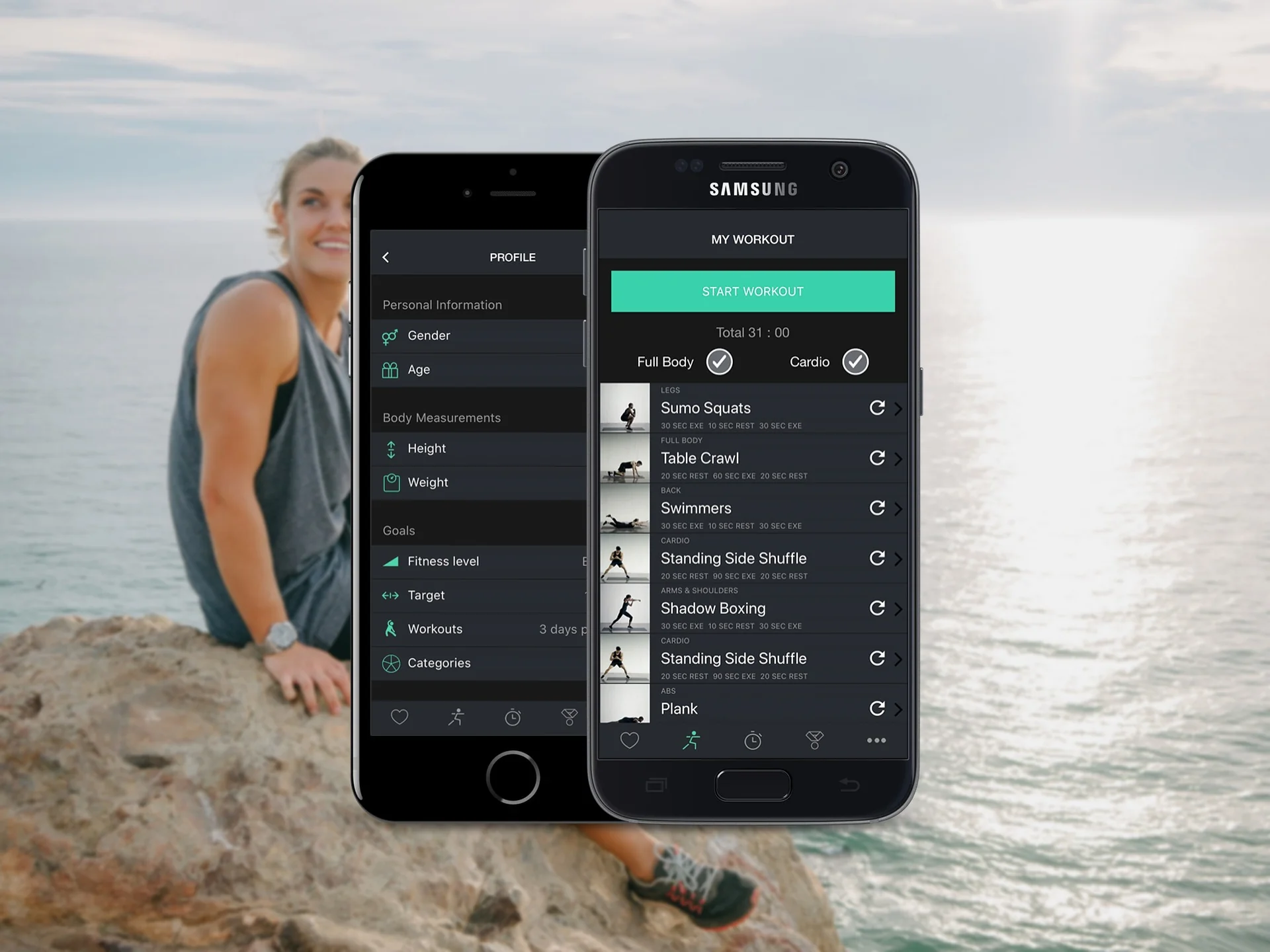 FitVo is an adaptive health and fitness app that integrates with HealthKit, to provide users with a holistic view of their fitness, including factors such as calorie consumption and daily activity. As a product design agency, we were responsible for creating the user experience for the app, and to develop the algorithm that deals with routine recommendations. The app was developed with React Native.
