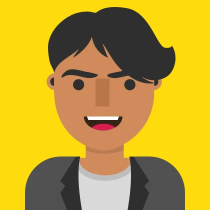 An illustration of Petros Lafazanidis, Technology Director at Milo Creative. Petros is an expert in React, React Native, Unity, and native development for iOS and Android.