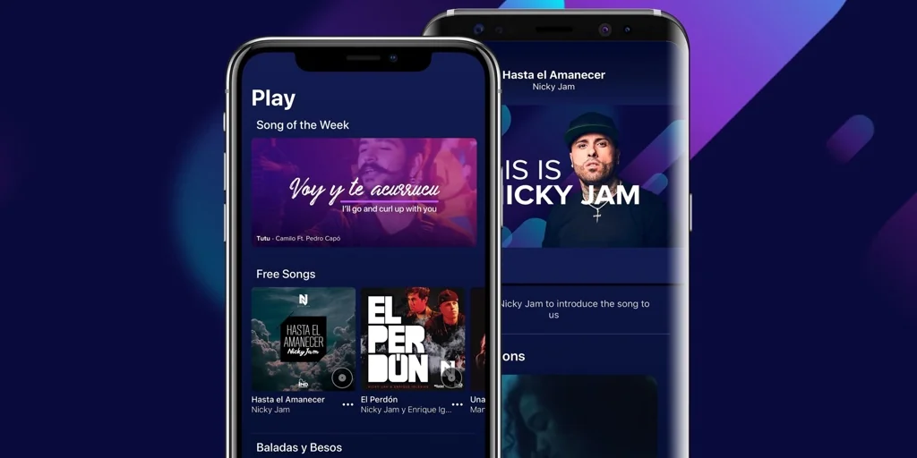 An image shows Lirica, a language learning app developed by Milo Creative. Lirica harnesses the power of music to teach languages. We have a long track record producing digital learning platforms for all ages.