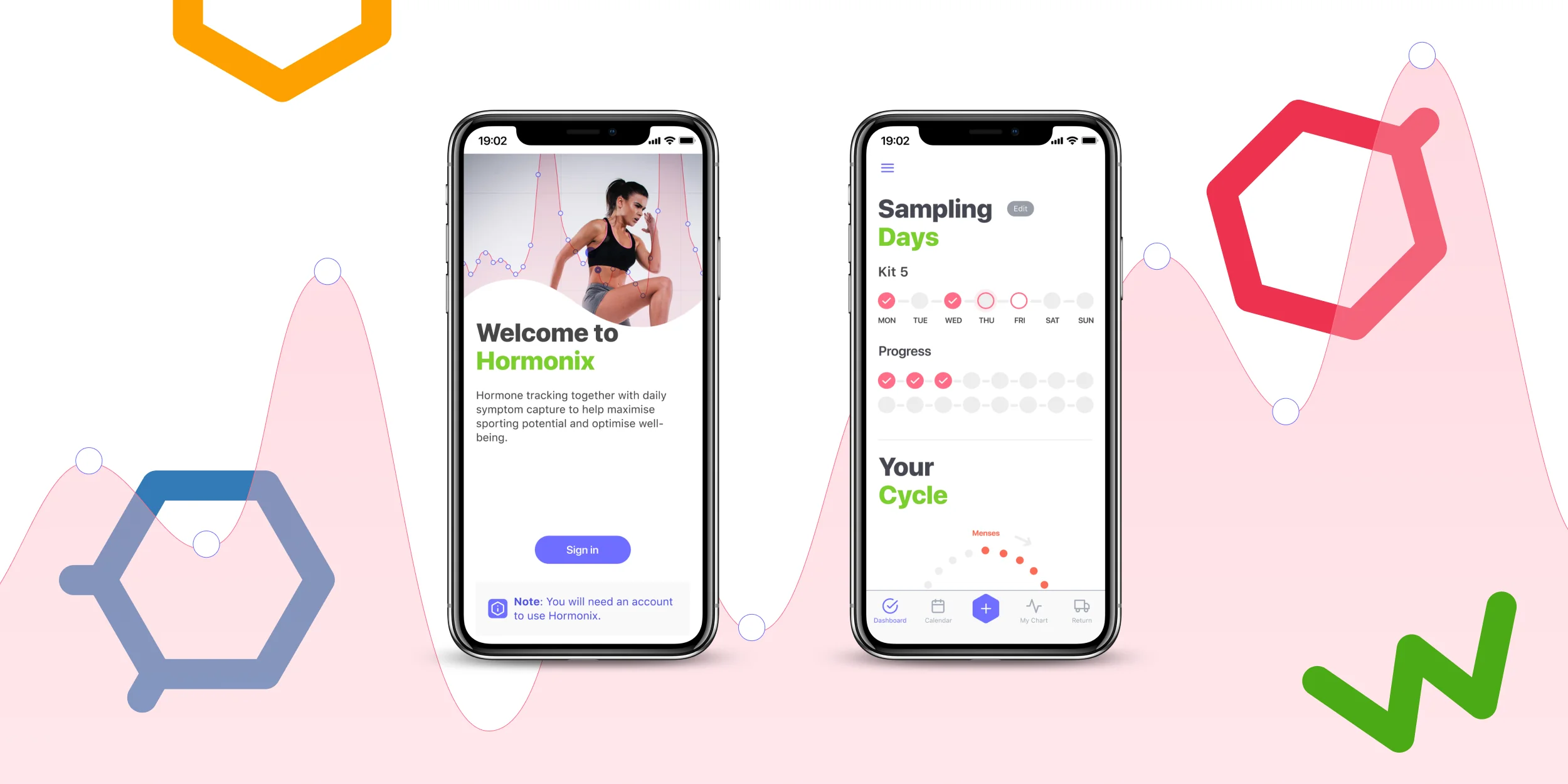 Mint Diagnostics - Next generation biometric health monitors on your mobile. Proprietary sensing hardware detects levels of hormones that are then tracked on a mobile app connected via bluetooth. We are the UX design agency who carried out user research and developed the user experience for this groundbreaking biosensing technology.