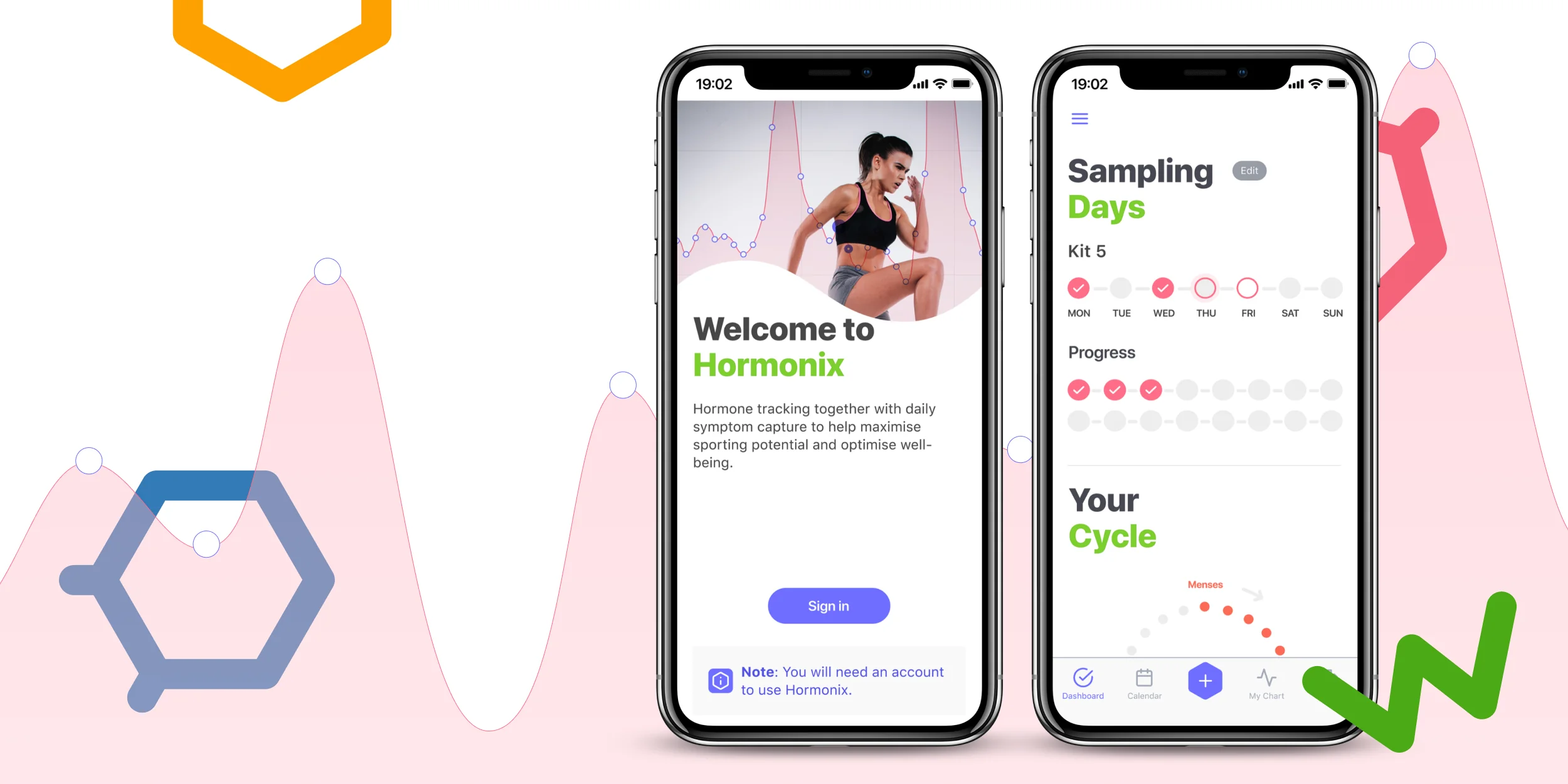 Mint Diagnostics - Next generation biometric health monitors on your mobile. Proprietary sensing hardware detects levels of hormones that are then tracked on a mobile app connected via bluetooth. We are the UX design agency who carried out user research and developed the user experience for this groundbreaking biosensing technology.
